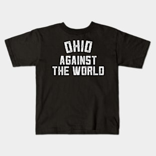 Ohio Against The World Tee Kids T-Shirt